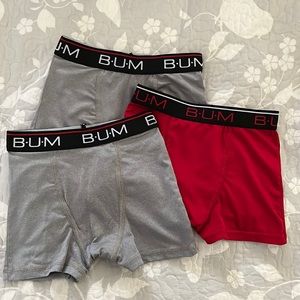 BUM 3-Pack Boxer-Brief for Youth:Boys